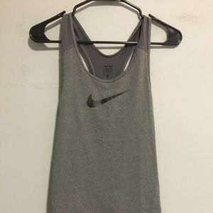 Nike Gray Workout Tank Top